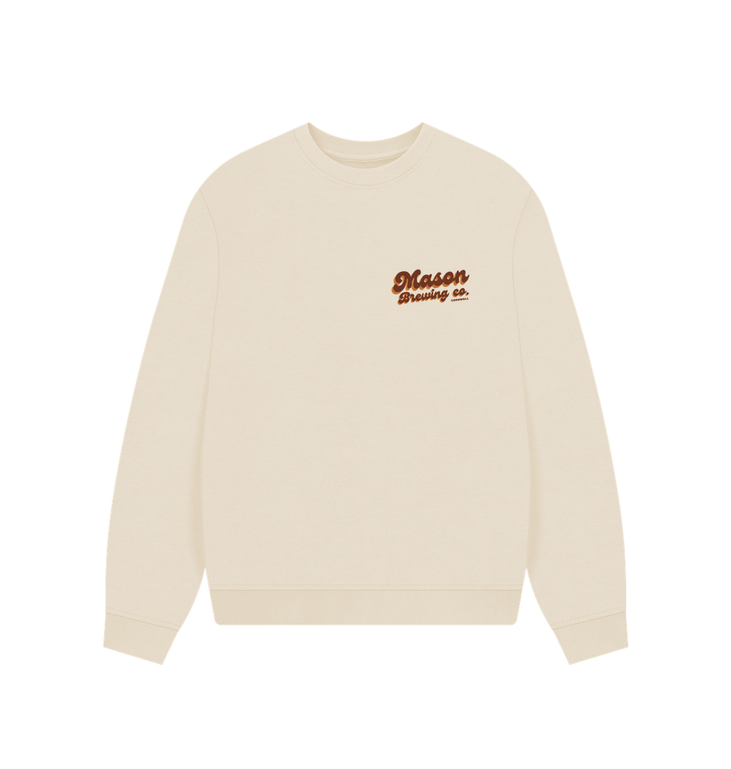 Oat Printed Sweater Front