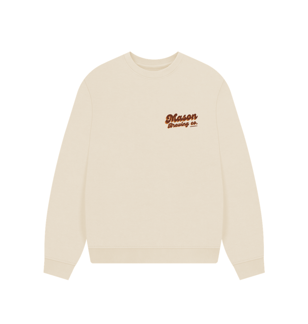 Oat Printed Sweater Front